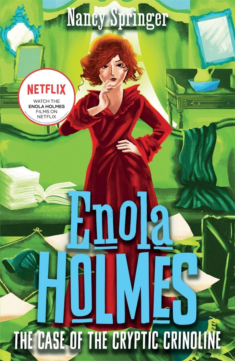 Enola Holmes Complete 9 Books Collection Set - paperback edition, Ages 9-12 mystery series
