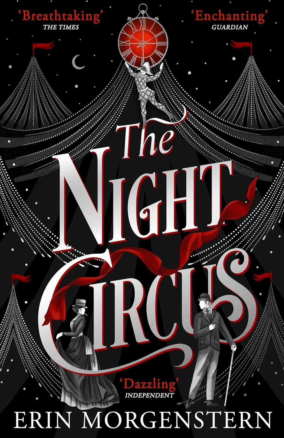 Erin Morgenstern Paperback Book Set - The Night Circus and The Starless Sea covers