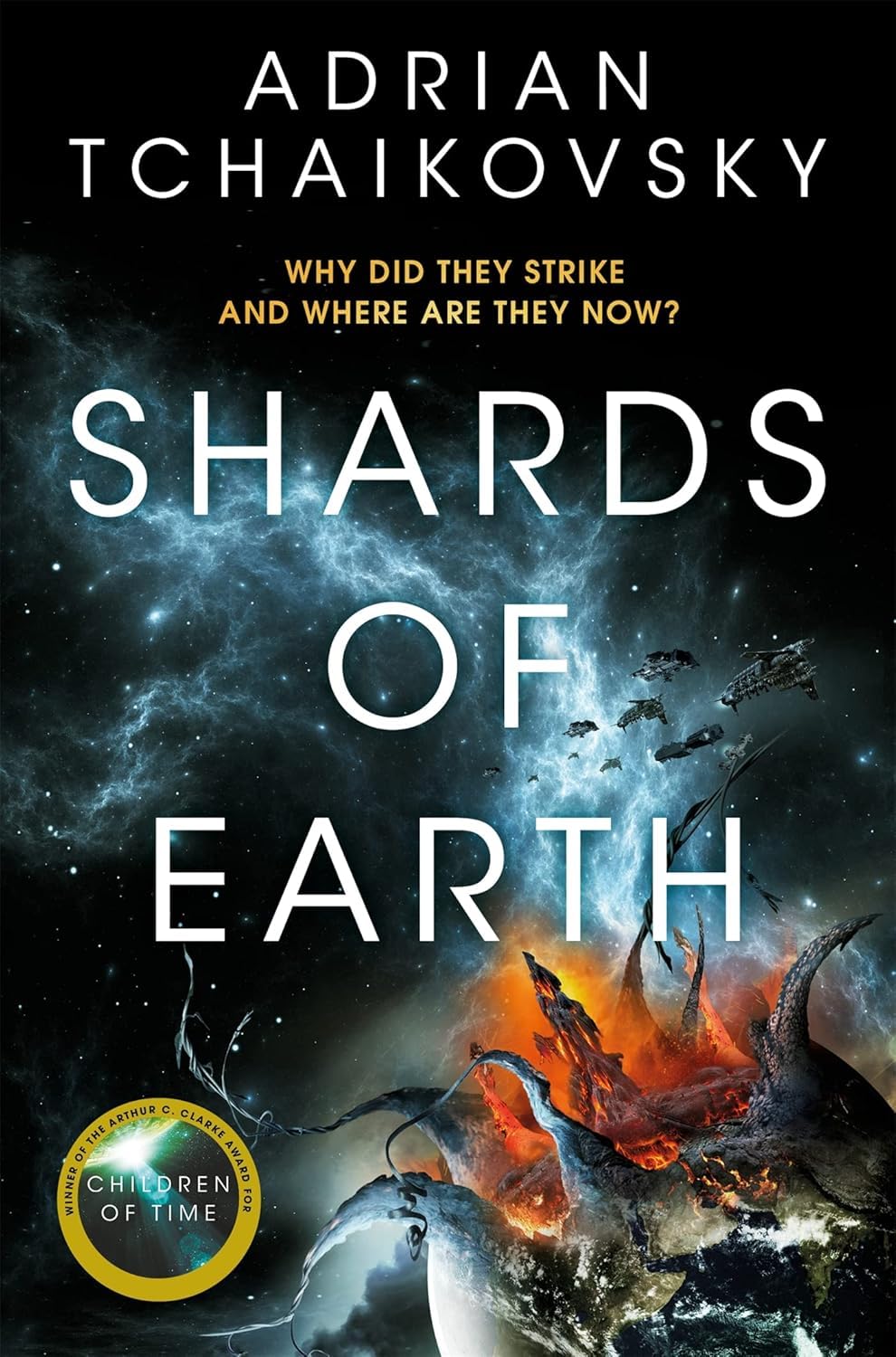 Eyes of the Void by Adrian Tchaikovsky paperback book cover