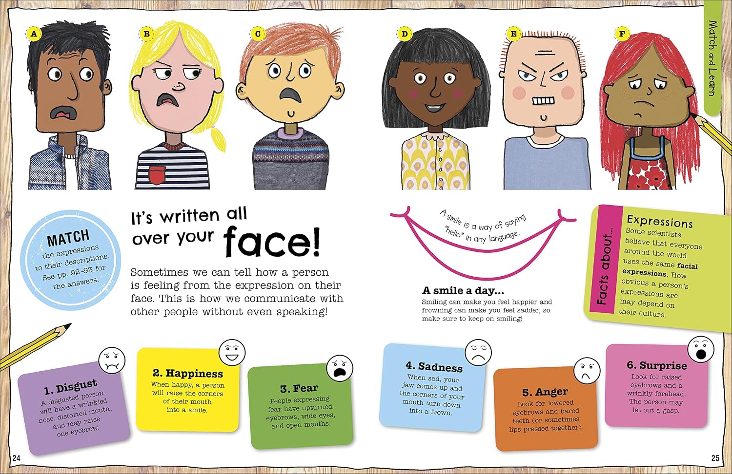 Fact-Packed Activity Book Human Body by DK - colourful illustrated human body facts spread