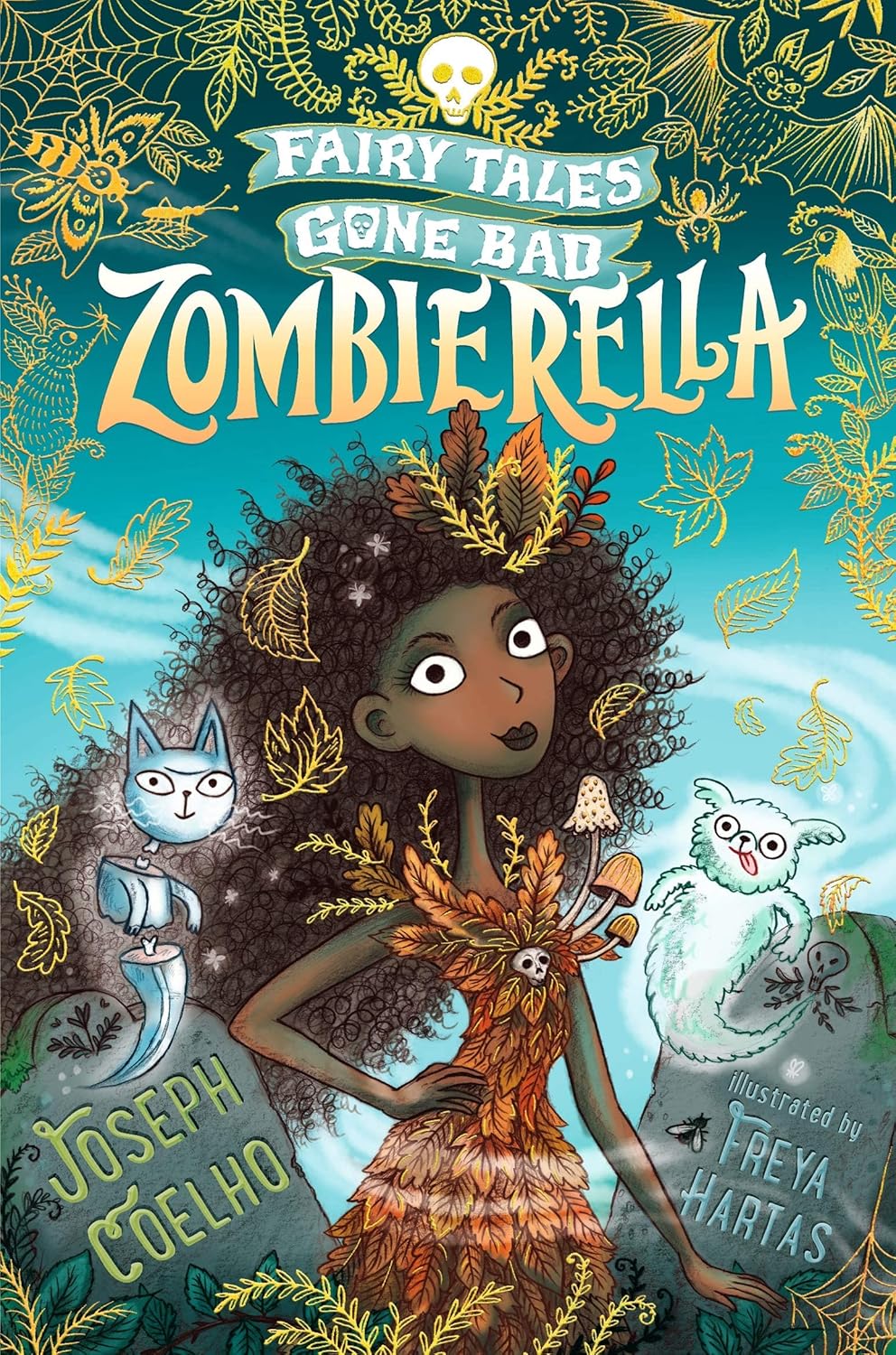 Fairy Tales Gone Bad Book Set by Joseph Coelho - Inside Pages and Illustrations by Freya Hartas