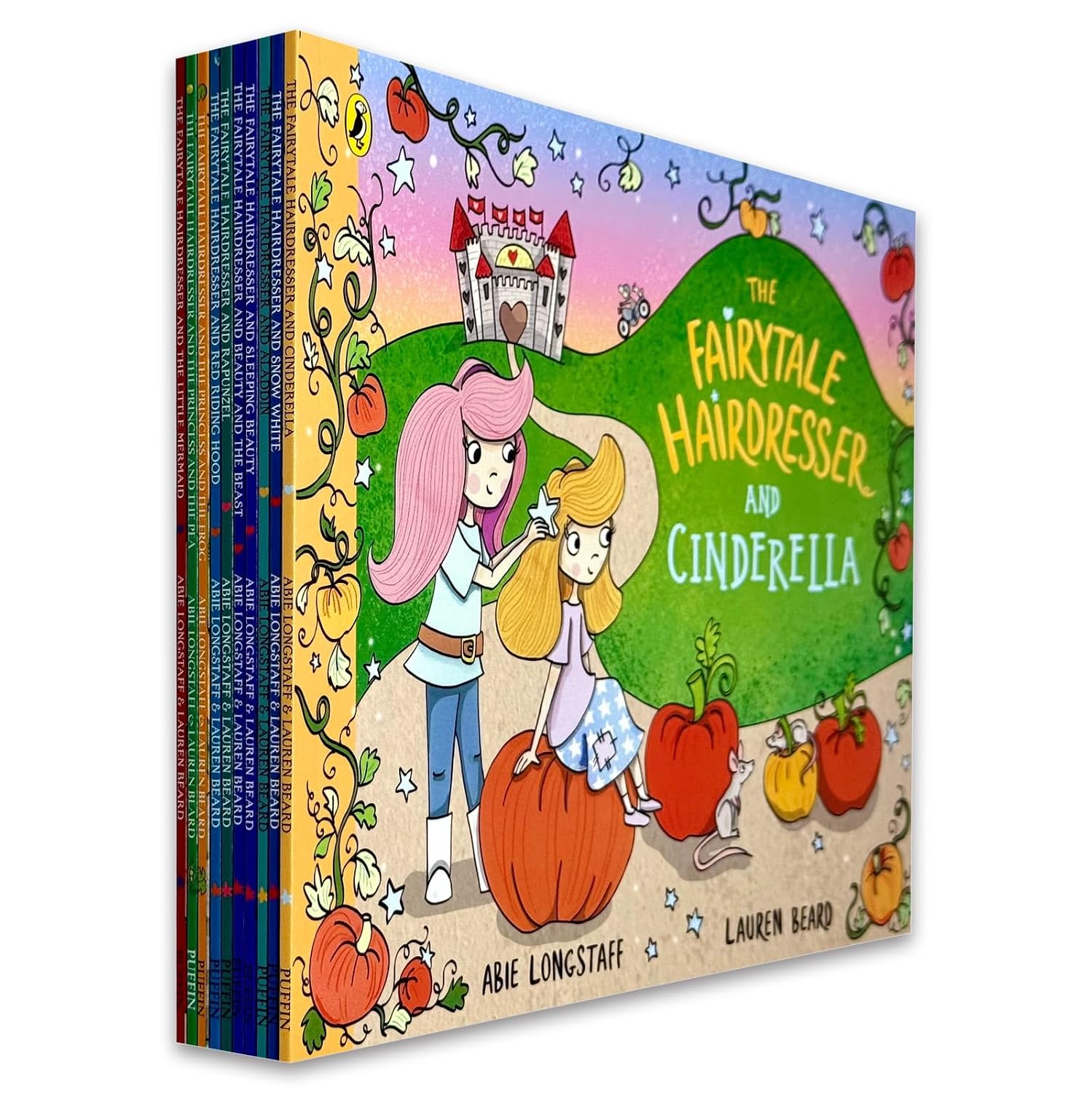 The Fairytale Hairdresser 10 Books Collection Set by Abie Longstaff - paperback fairy tale stories for ages 3-7