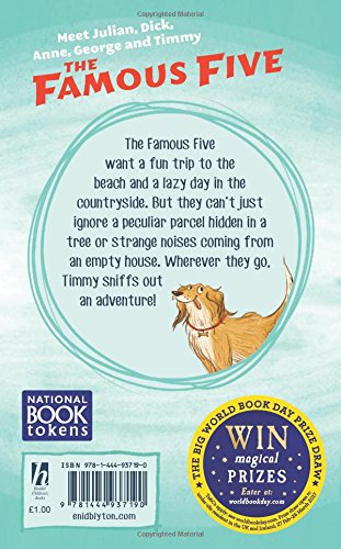 Famous Five: Good Old Timmy and Other Stories by Enid Blyton - World Book Day 2017 paperback back cover
