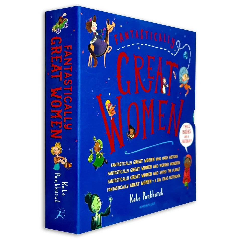 Fantastically Great Women Who Saved the Planet and Who Worked Wonders hardback covers by Kate Pankhurst