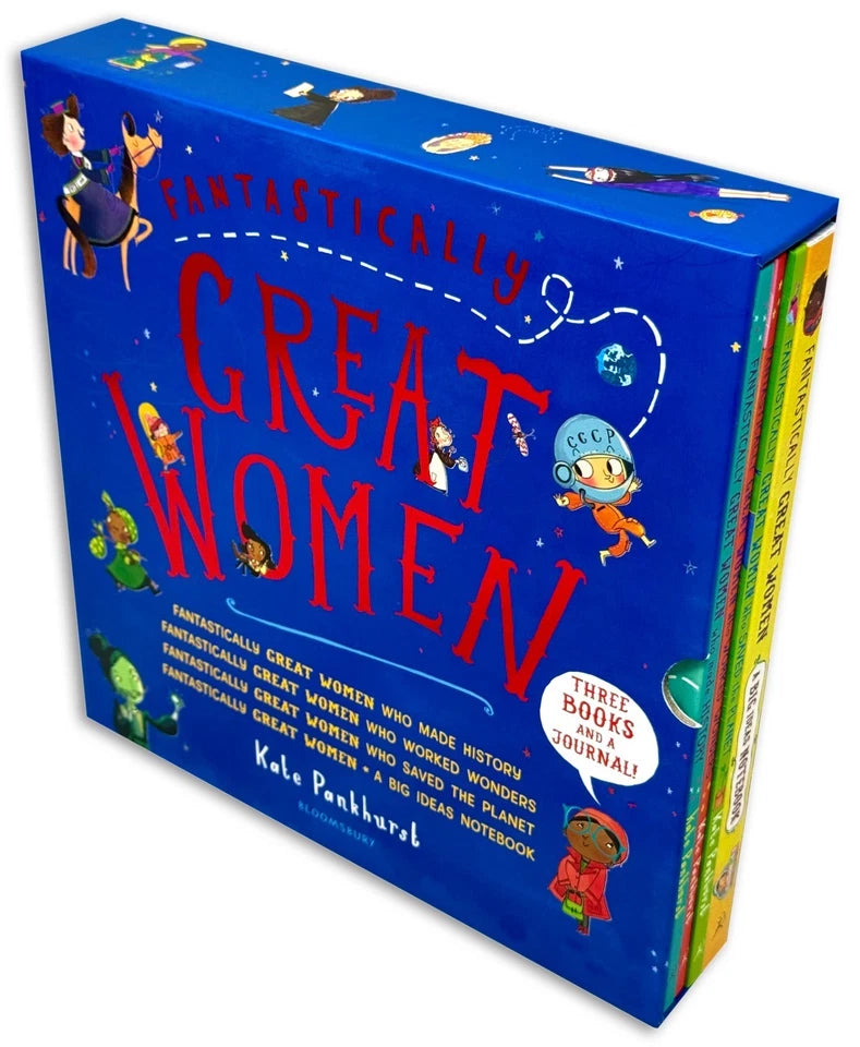 Fantastically Great Women Who Made History hardback book by Kate Pankhurst