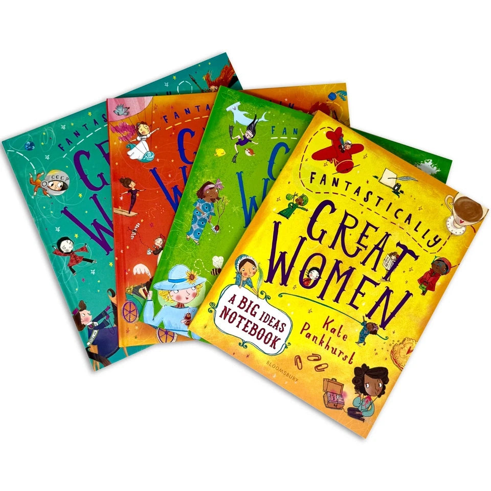 Fantastically Great Women A Big Ideas Notebook activity journal by Kate Pankhurst