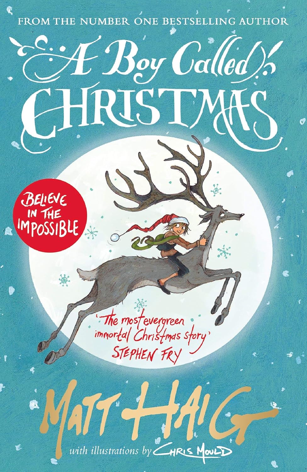 Father Christmas and Me by Matt Haig paperback book cover - part of the 3 book Christmas collection set