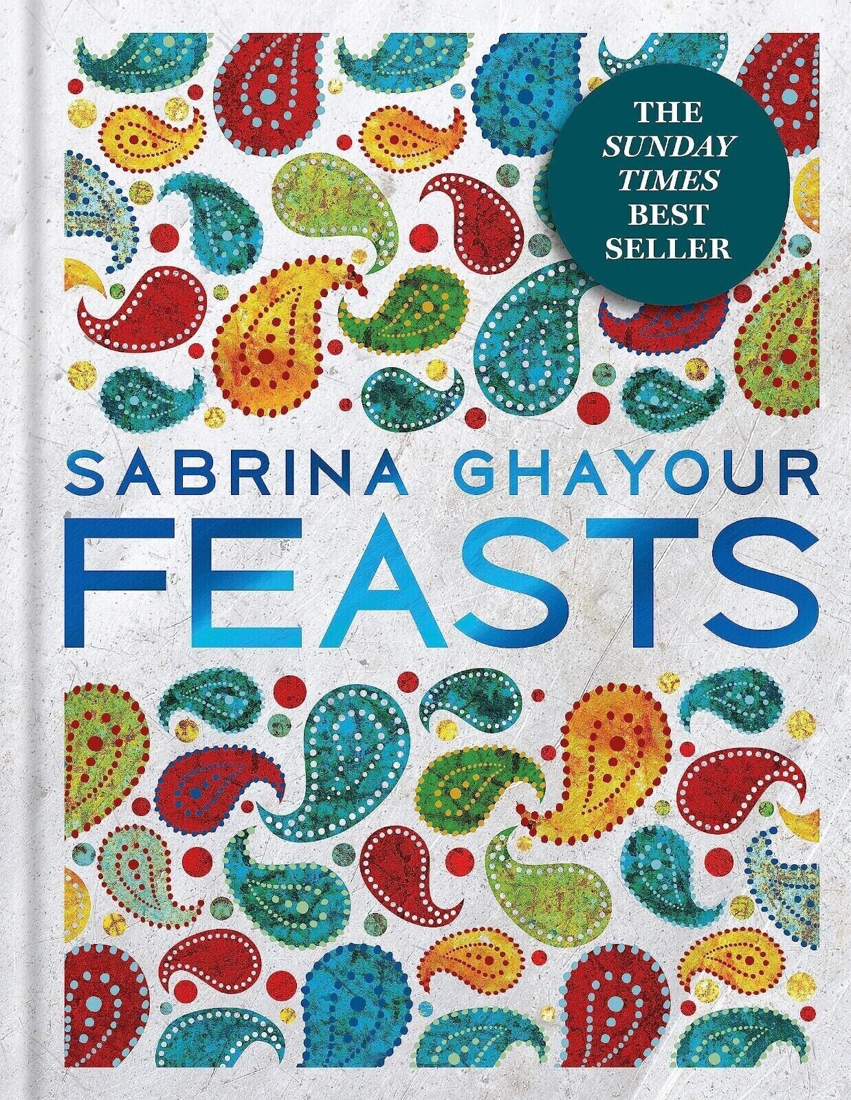 Back cover detail of Sabrina Ghayour Feasts and Persiana hardback cookbook collection set