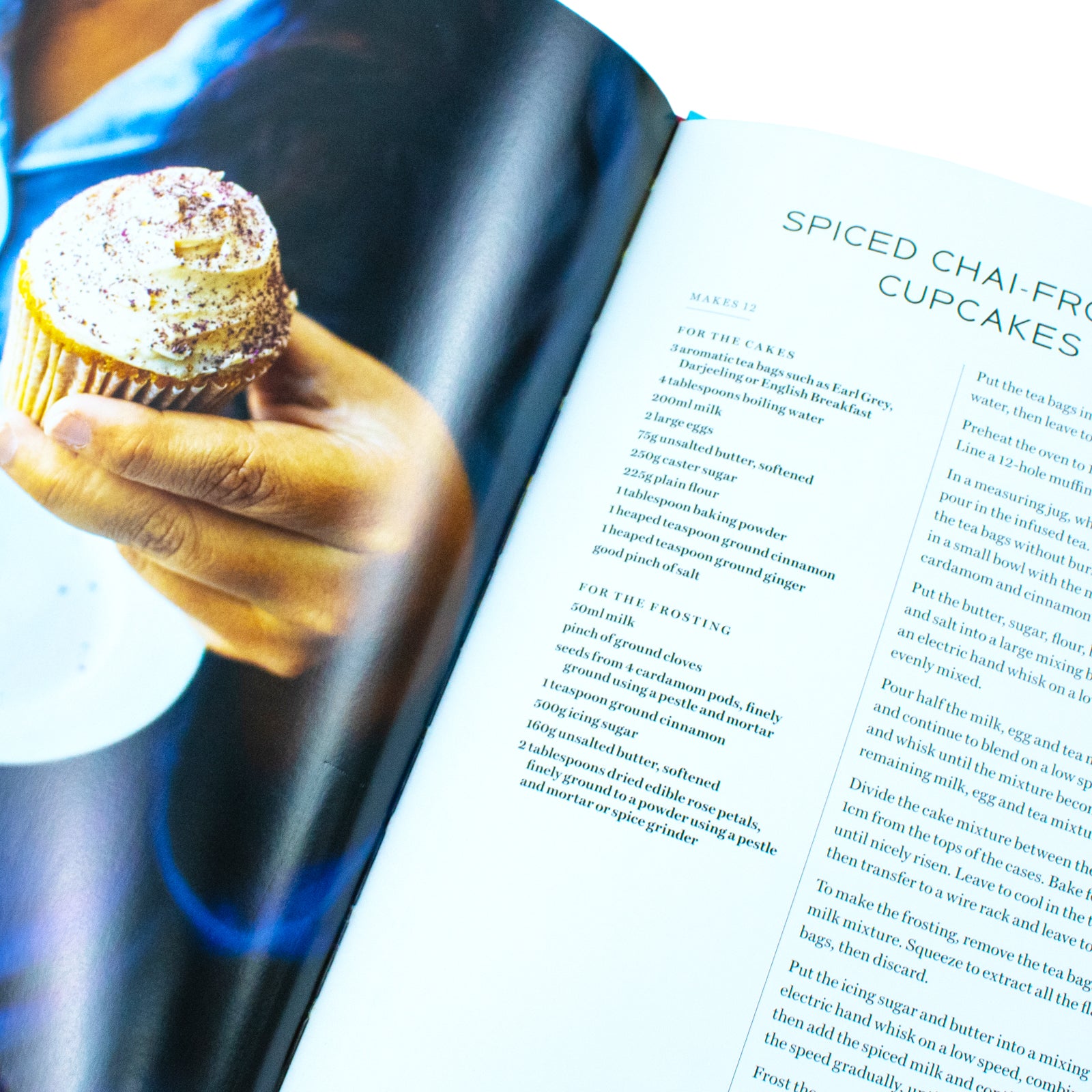 Feasts by Sabrina Ghayour - Middle Eastern hardback cookbook, interior recipe page