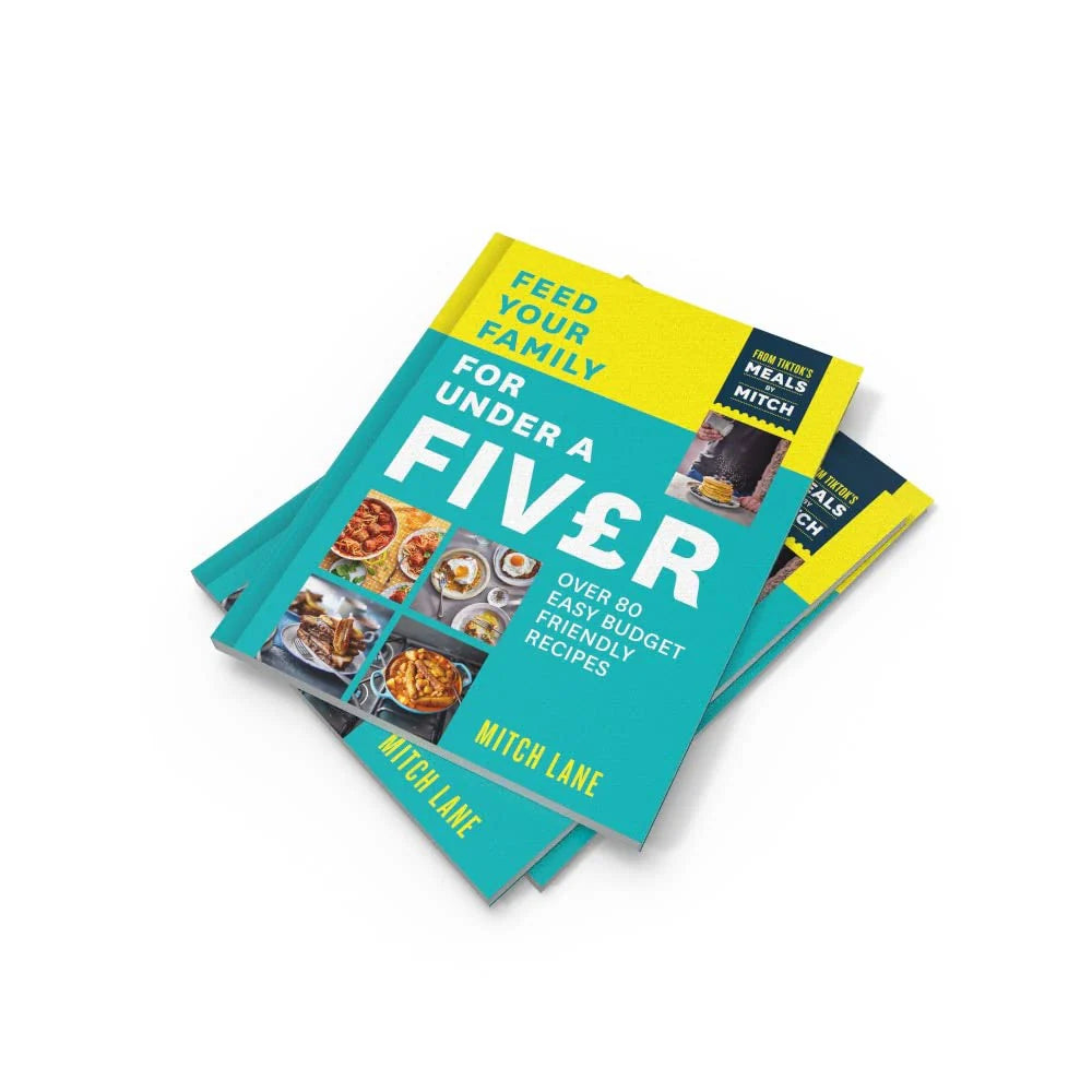 Feed Your Family for Under a Fiver by Mitch Lane - inside pages showing budget recipes