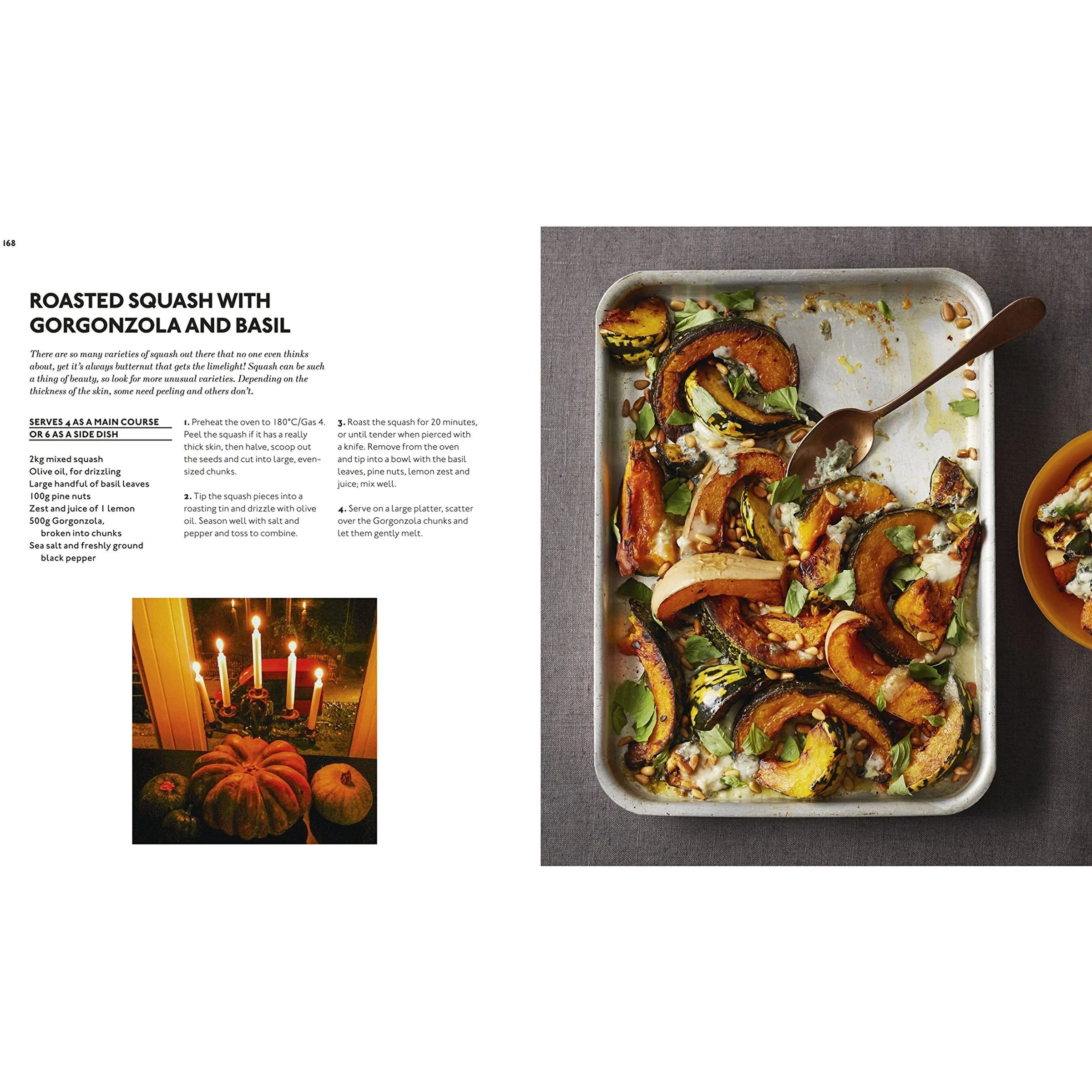 Feeding Friends by Terry Edwards & George Craig - hardback cookbook recipe page
