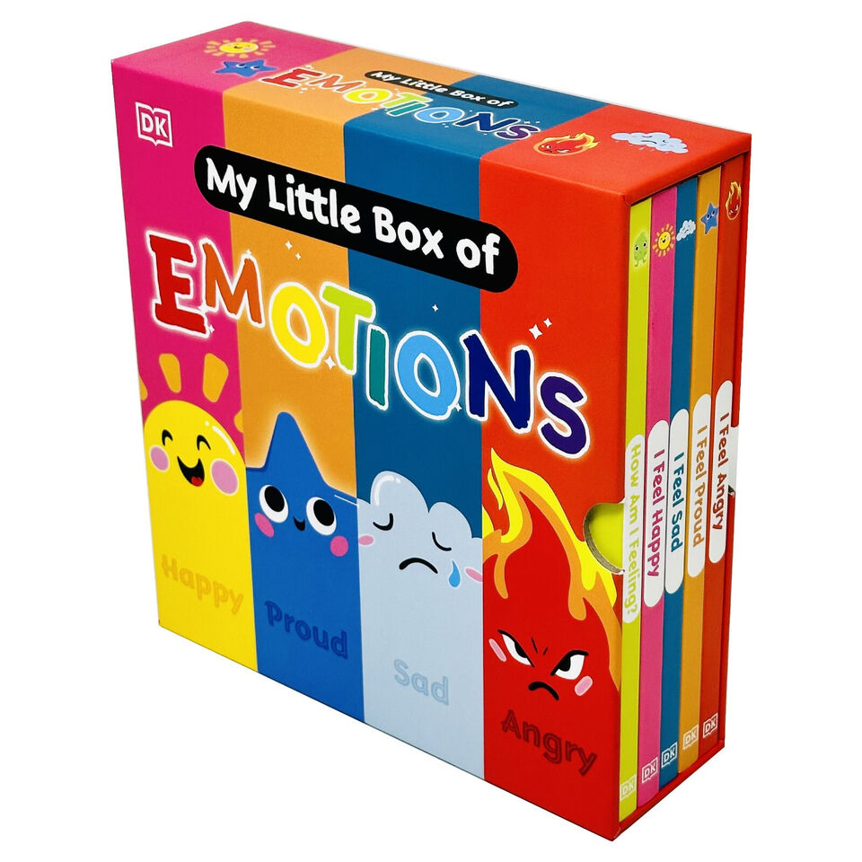 I Feel Sad board book from the DK First Emotions My Little Box of Emotions collection, Ages 0-5