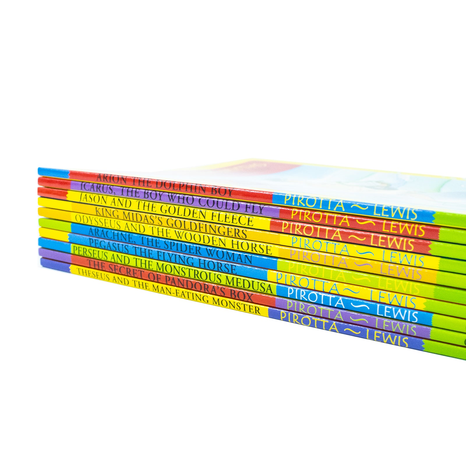 First Greek Myths 10 Books Set - Pegasus, Perseus, Theseus and more - Ages 5-7 Paperback
