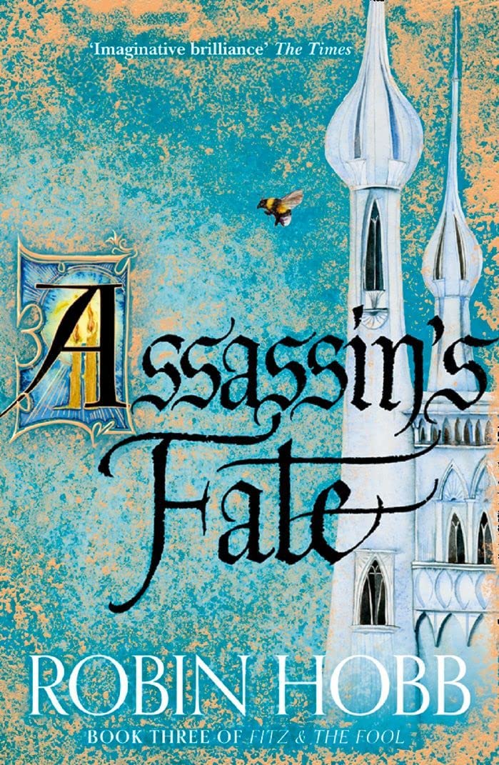 Robin Hobb Fitz and the Fool Trilogy Paperback Book Covers Close Up