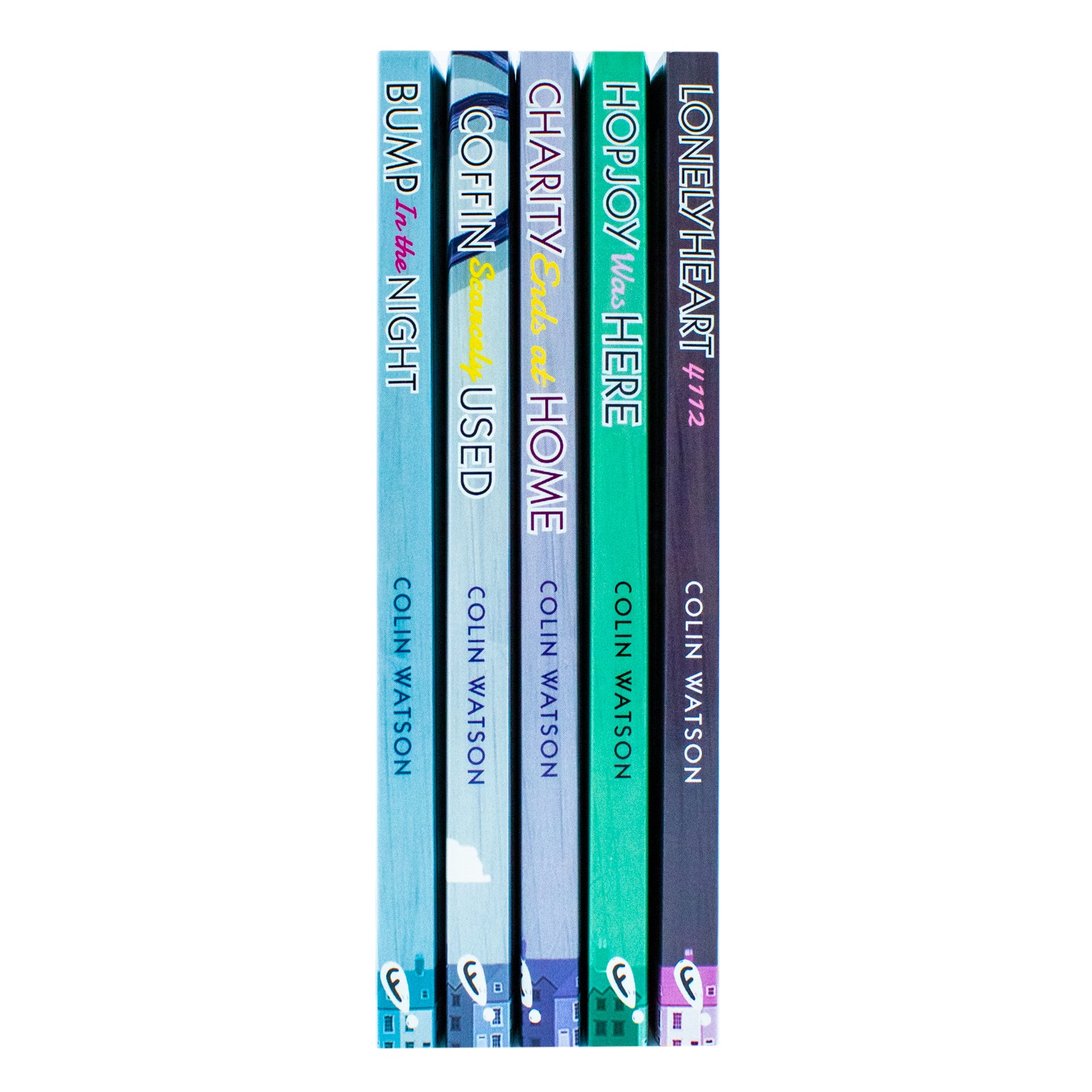 Flaxborough Mysteries 5 Books Collection Set by Colin Watson - paperback crime fiction covers