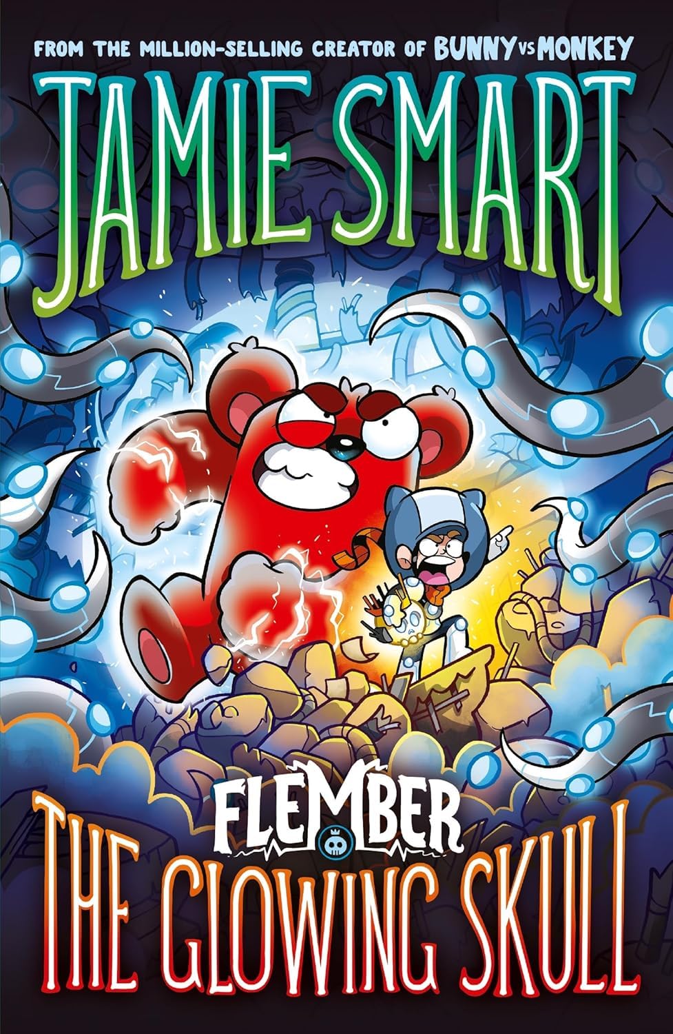 Spines of the Flember Series 5 Books Collection Set by Jamie Smart, paperback