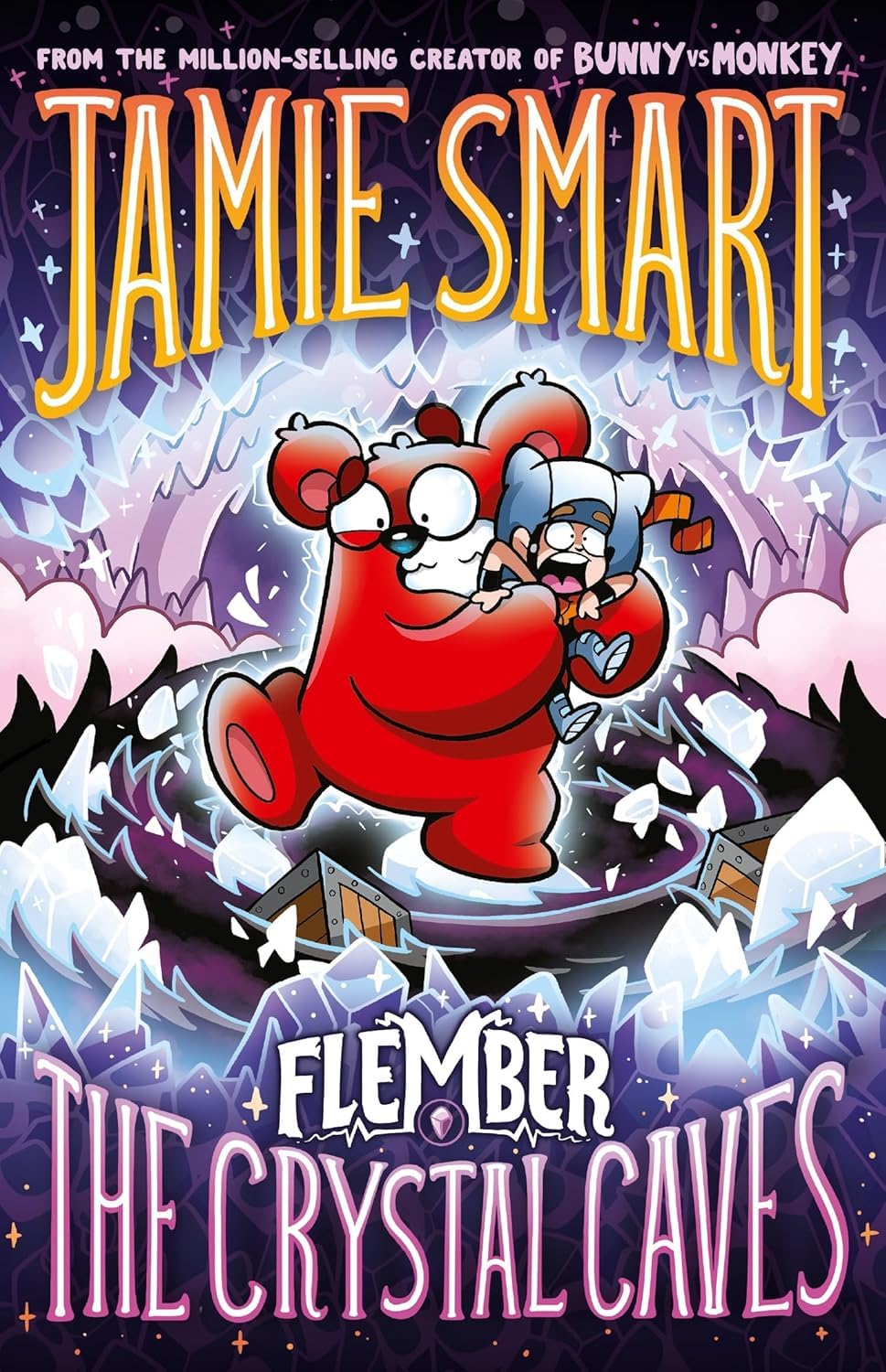 Flember The Golden Heart paperback cover by Jamie Smart, book 5 in the series