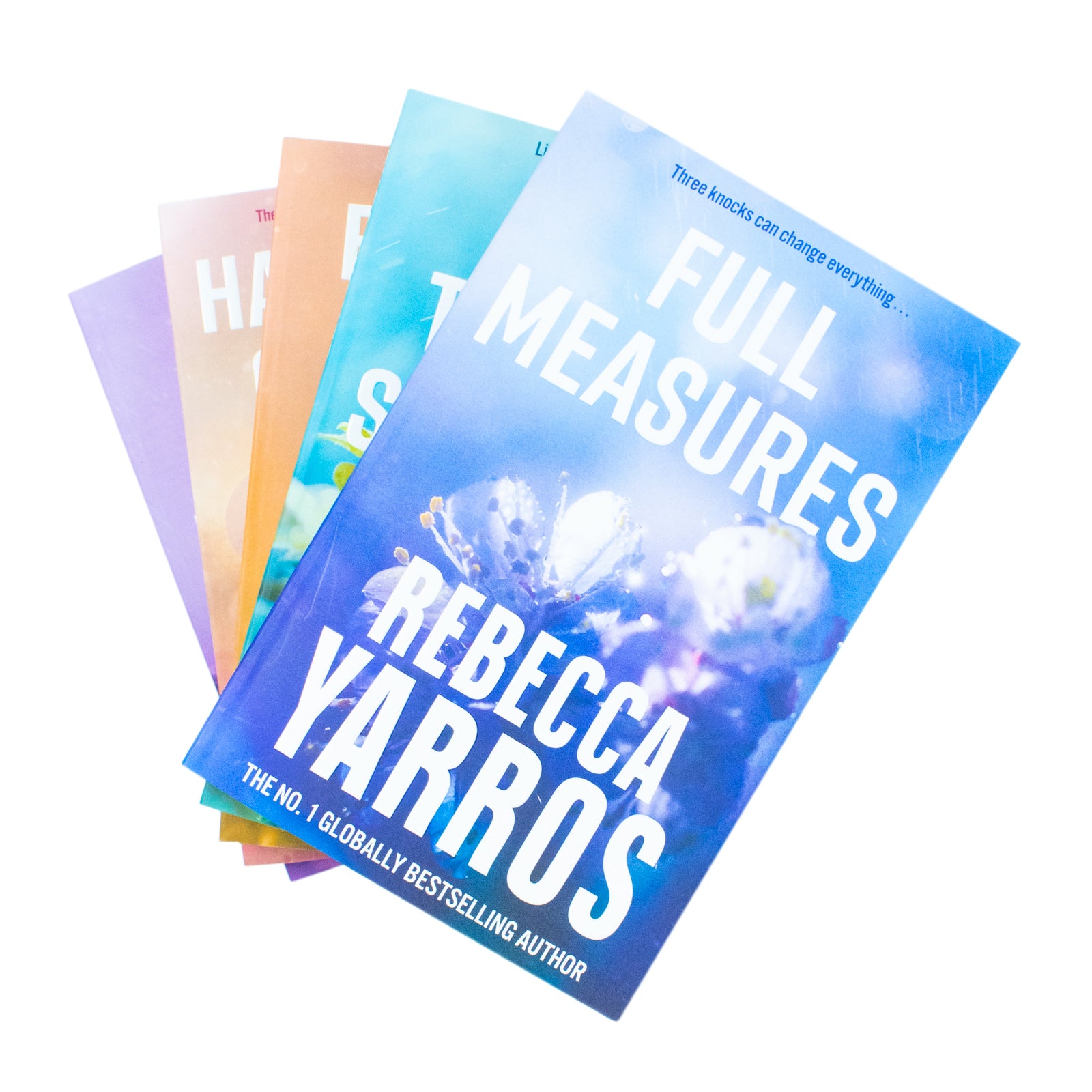 Beyond What is Given and Hallowed Ground paperback covers from the Flight & Glory series by Rebecca Yarros