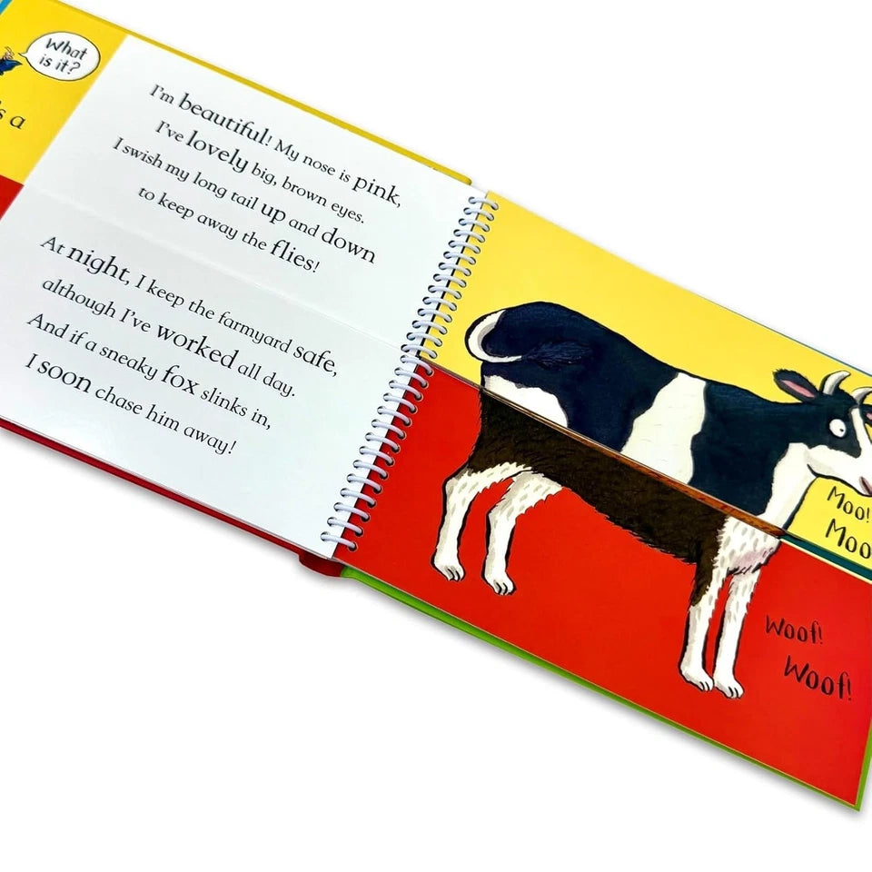 Back cover of Flip Flap series 5 book hardback collection set by Axel Scheffler