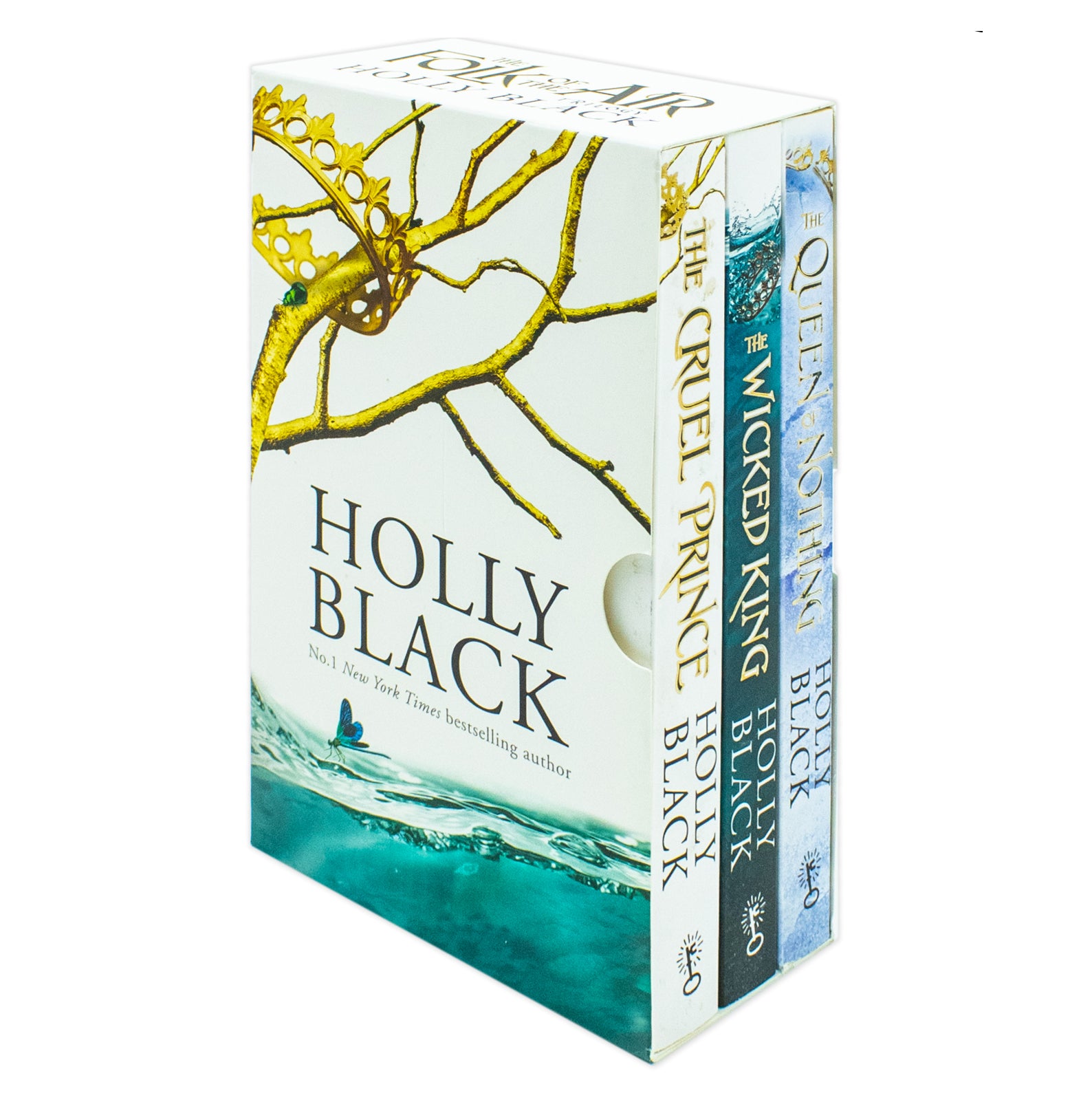 The Folk of the Air Series 3 Books Collection Set by Holly Black - Cruel Prince, Wicked King, Queen of Nothing - YA Fantasy Paperback