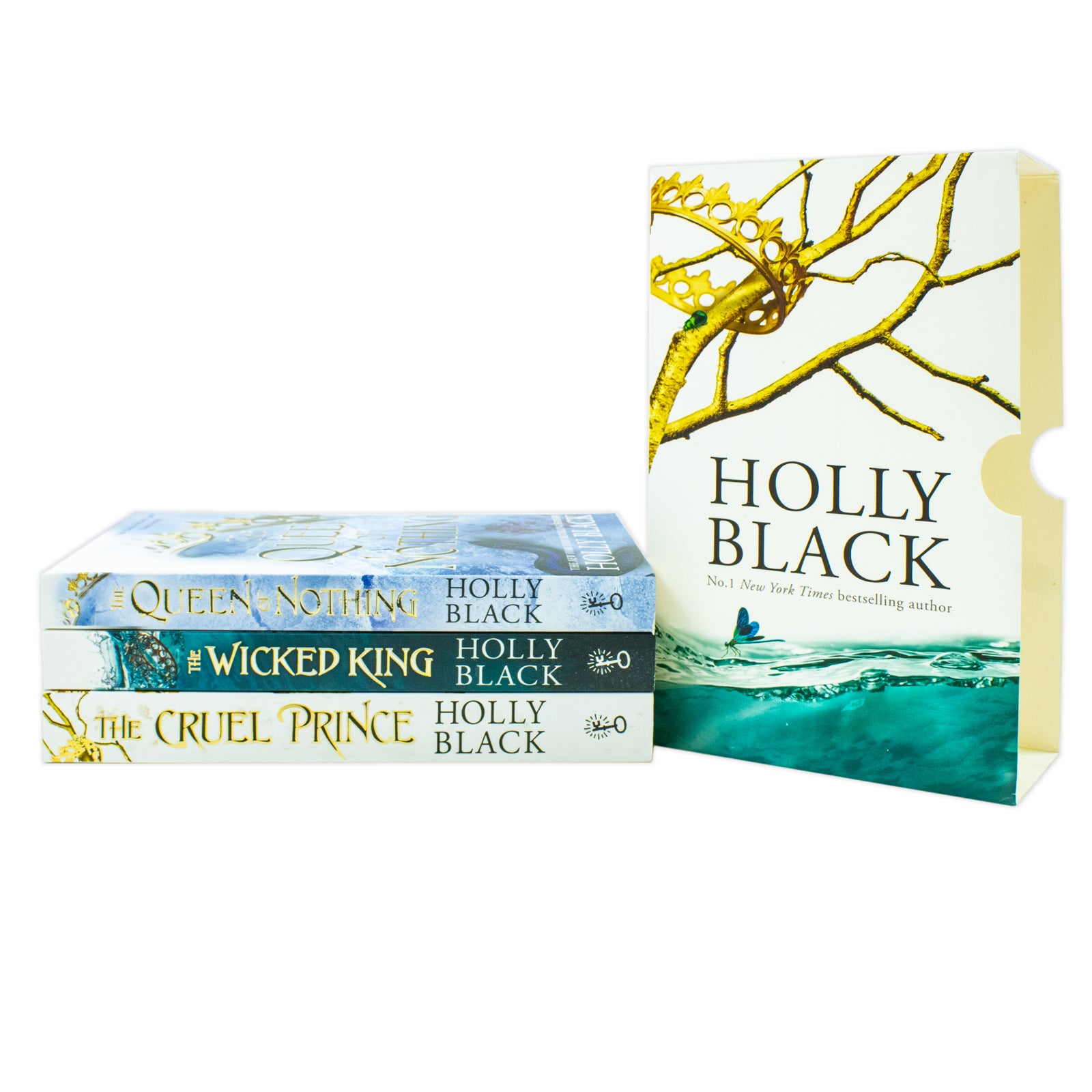 The Folk of the Air Series 3 Books Collection Set by Holly Black - Cruel Prince, Wicked King, Queen of Nothing - YA Fantasy Paperback