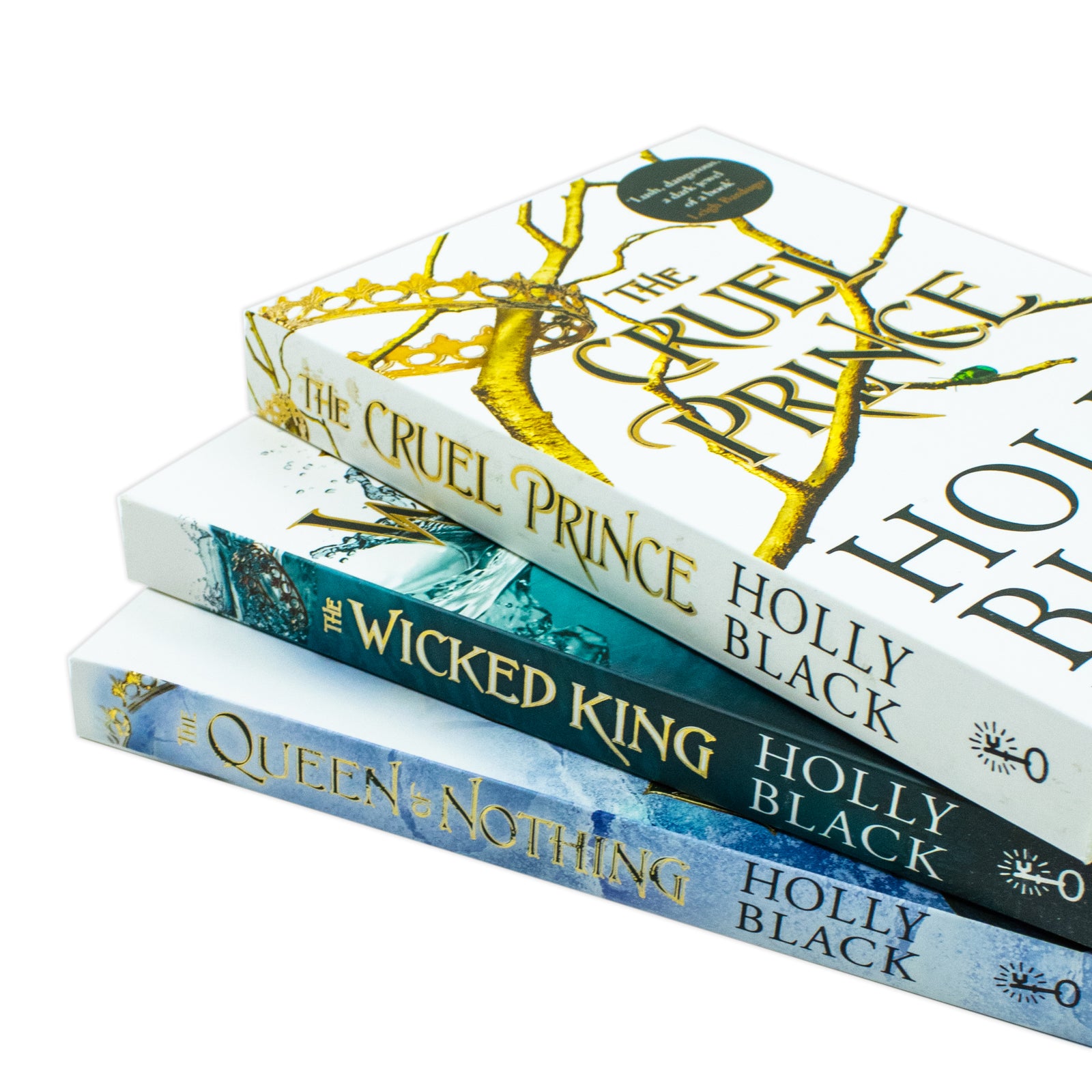 The Folk of the Air Series 3 Books Collection Set by Holly Black - Cruel Prince, Wicked King, Queen of Nothing - YA Fantasy Paperback