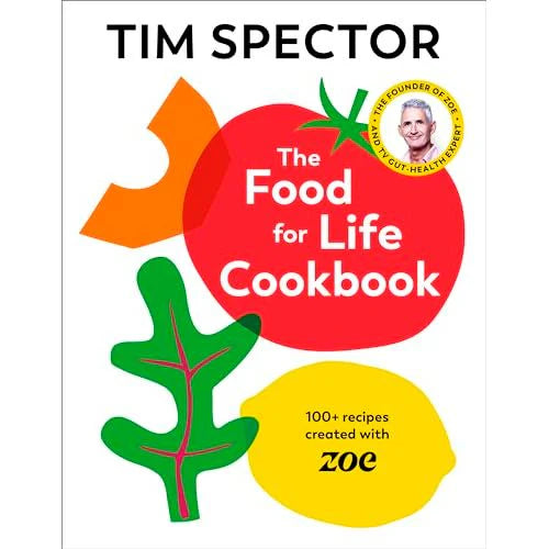 The Food For Life Cookbook by Tim Spector - Non Fiction Hardback gut-health cookbook alternate view