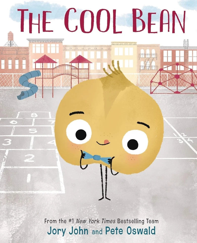 Illustrated inside pages from the Food Group series paperback books by Jory John