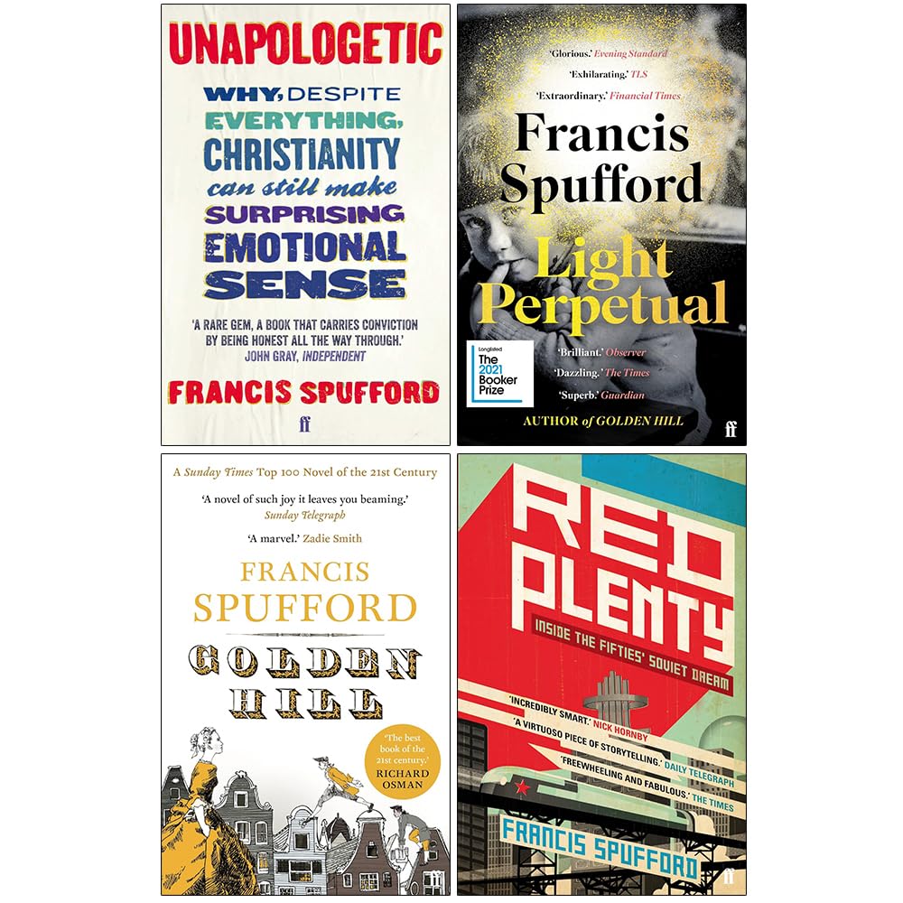 Golden Hill by Francis Spufford paperback cover - part of the Francis Spufford 4 Books Collection Set