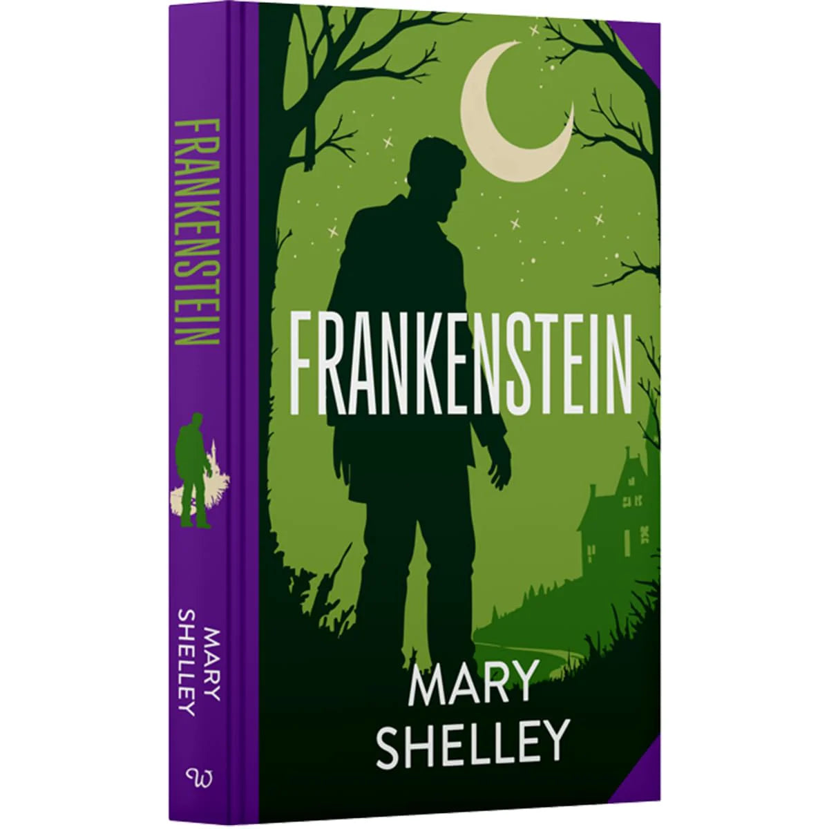 Frankenstein by Mary Shelley hardback edition showing sprayed page edges