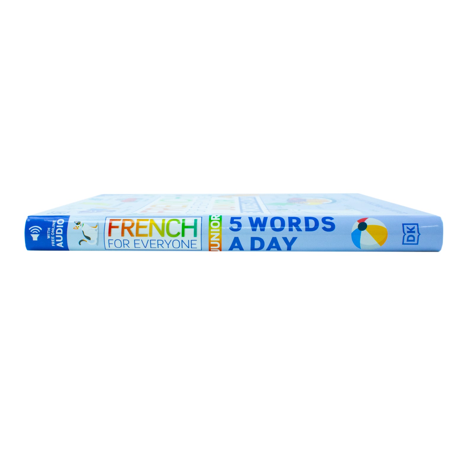 French for Everyone Junior 5 Words a Day by DK weekly recap and practice exercise page