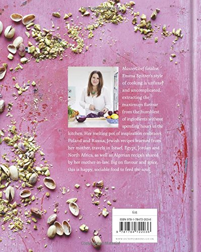 Fress: Bold, Fresh Flavours from a Jewish Kitchen by Emma Spitzer - Hardback cookbook back cover