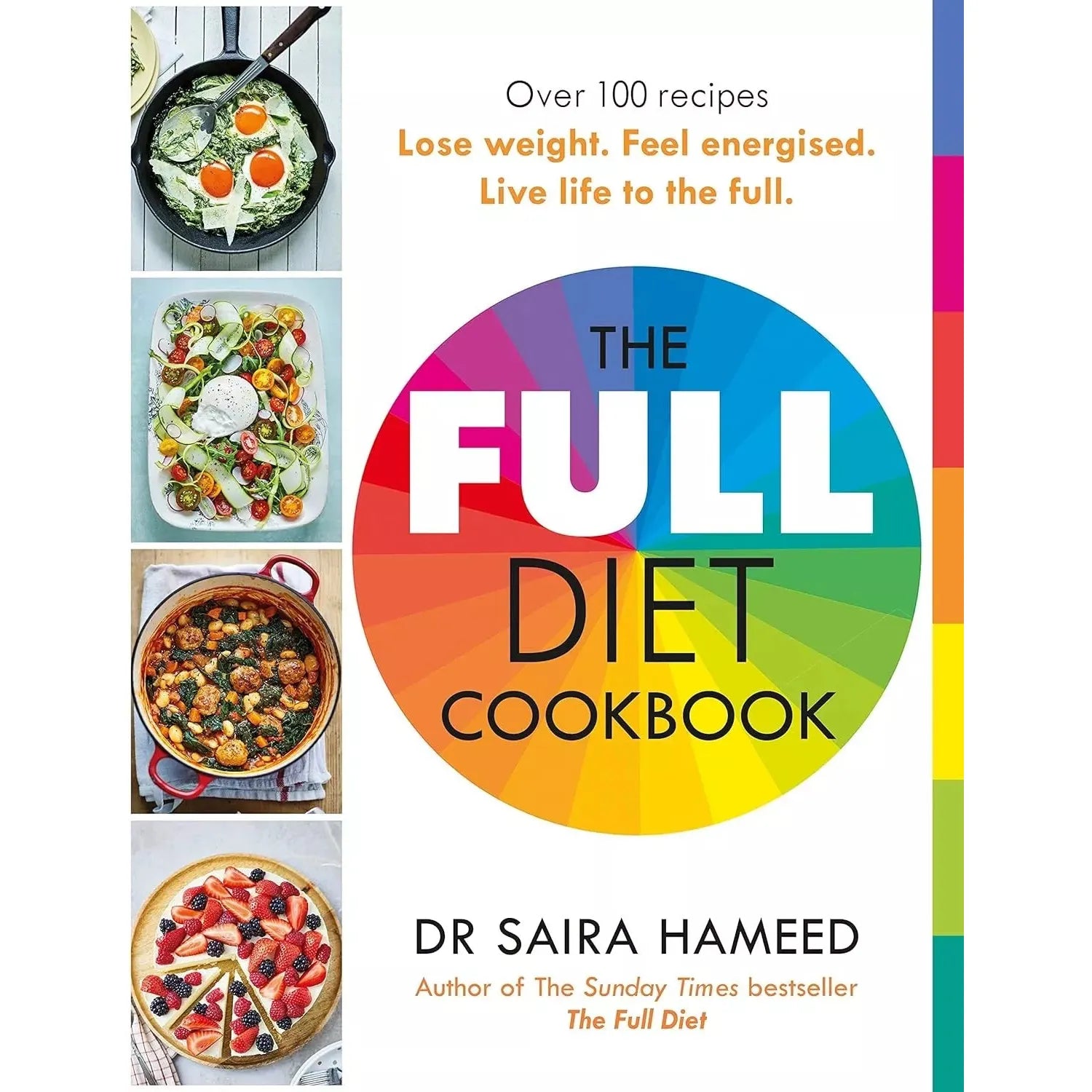 The Full Diet Cookbook by Dr Saira Hameed - Paperback cookbook with over 100 NHS-based weight loss recipes