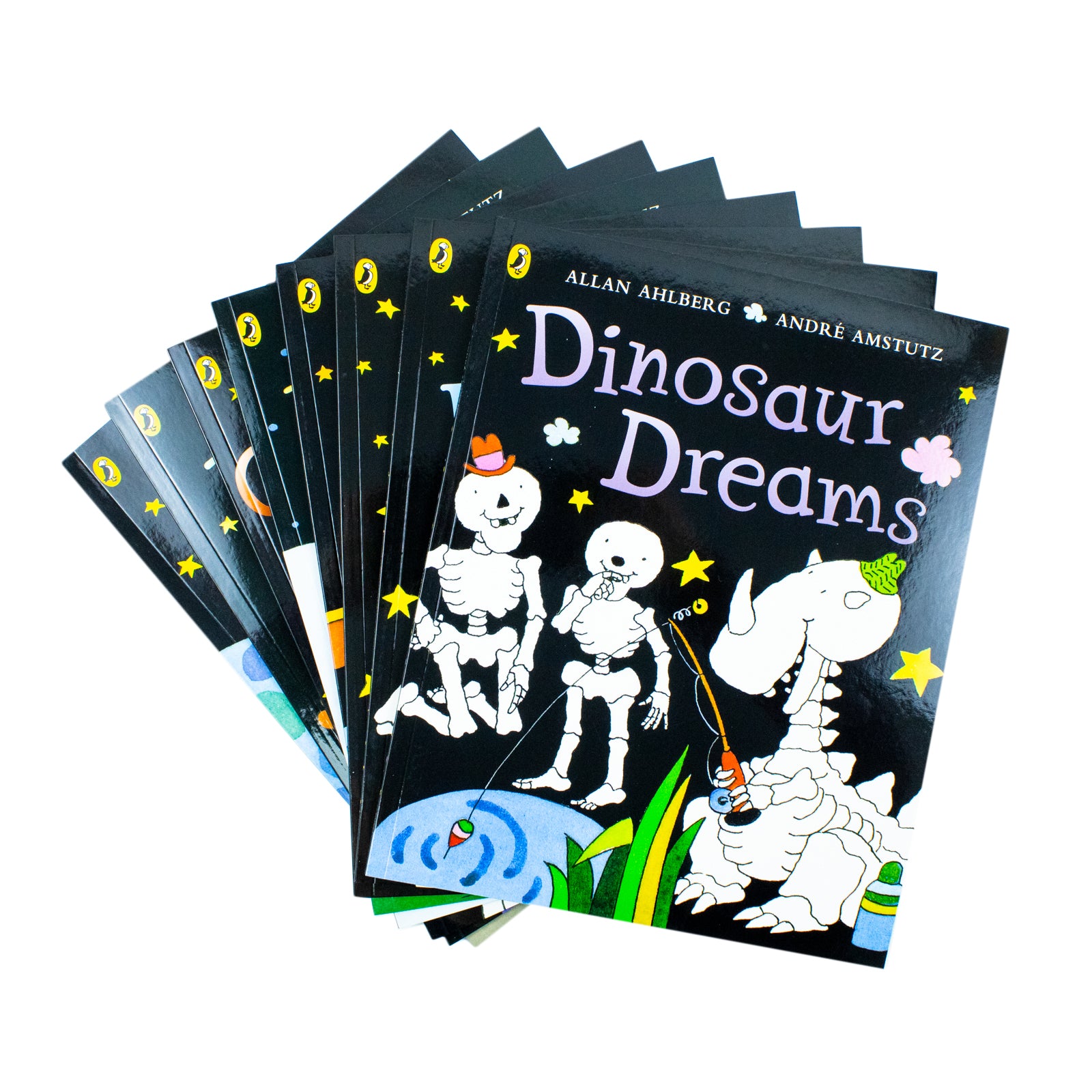 Funnybones 8 Books Collection Set by Allan Ahlberg - Paperback Picture Books for Ages 3-5