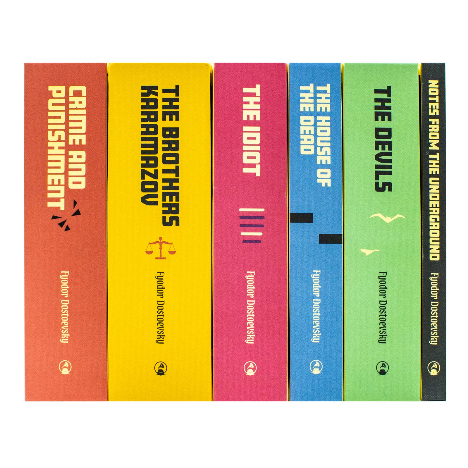 Fyodor Dostoevsky The Idiot hardback book cover from collection set