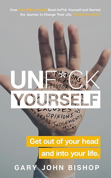 Gary John Bishop 4 Book Set Paperback Cover - Unf*ck Yourself, Do the Work, Wise as F*ck, Love Unf*cked