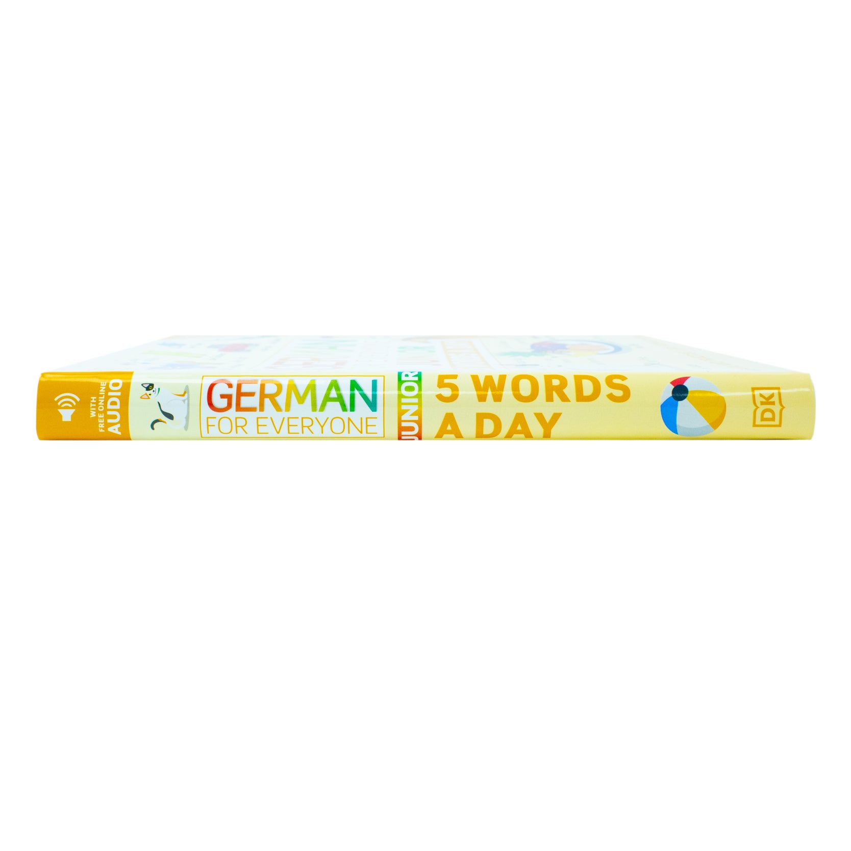 German for Everyone Junior 5 Words a Day by DK - weekly practice and review exercise pages for German vocabulary
