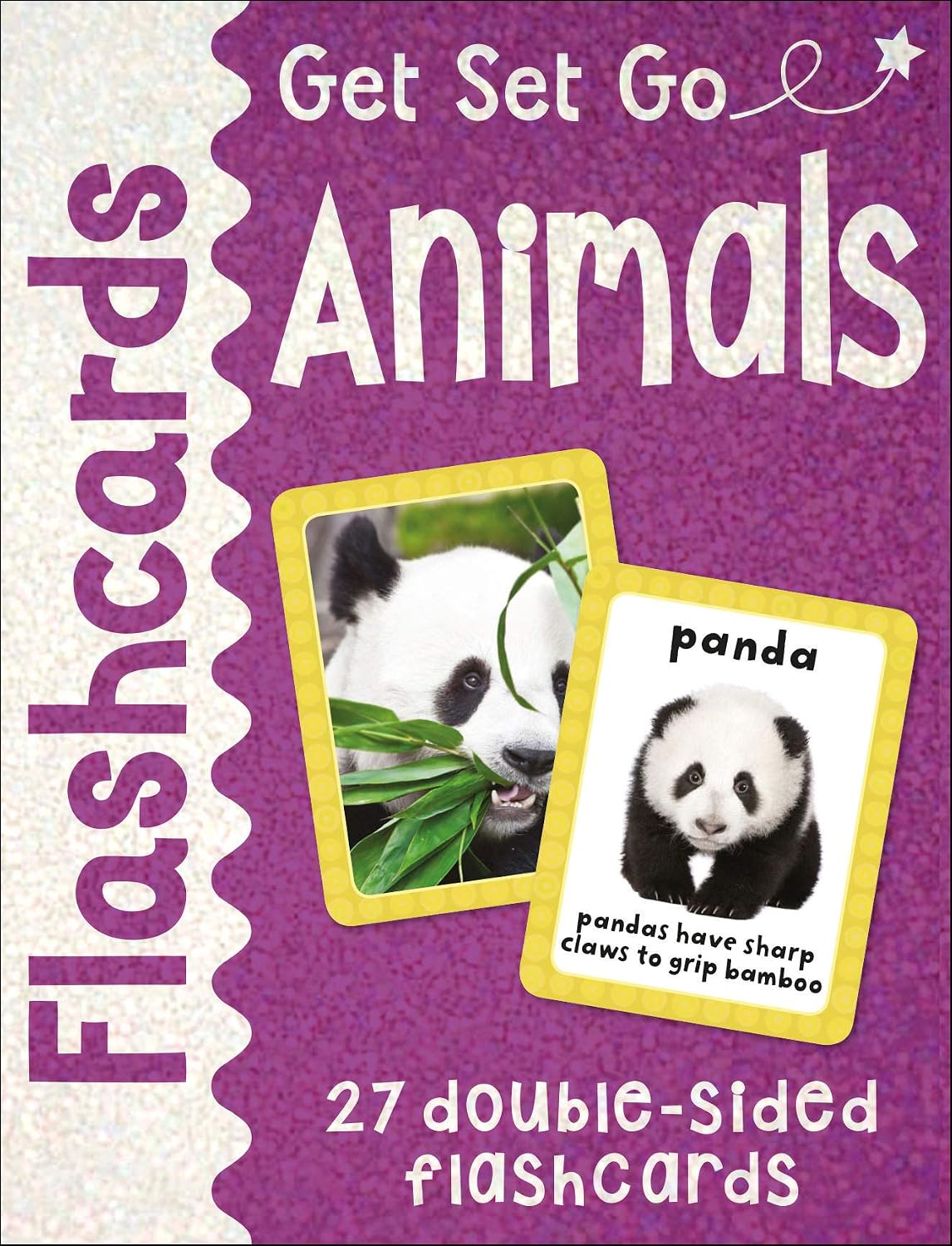 Get Set Go Animals Flashcards pack with colourful photo cards for early learning