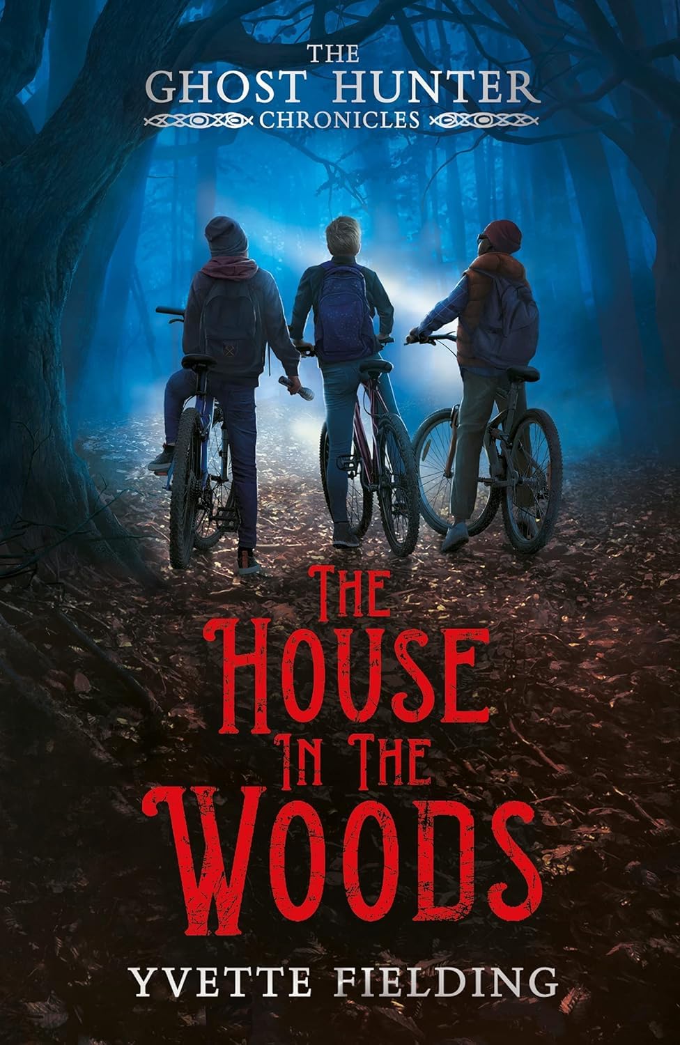The House in the Woods and The Ripper of Whitechapel paperback covers - Ghost Hunter Chronicles by Yvette Fielding