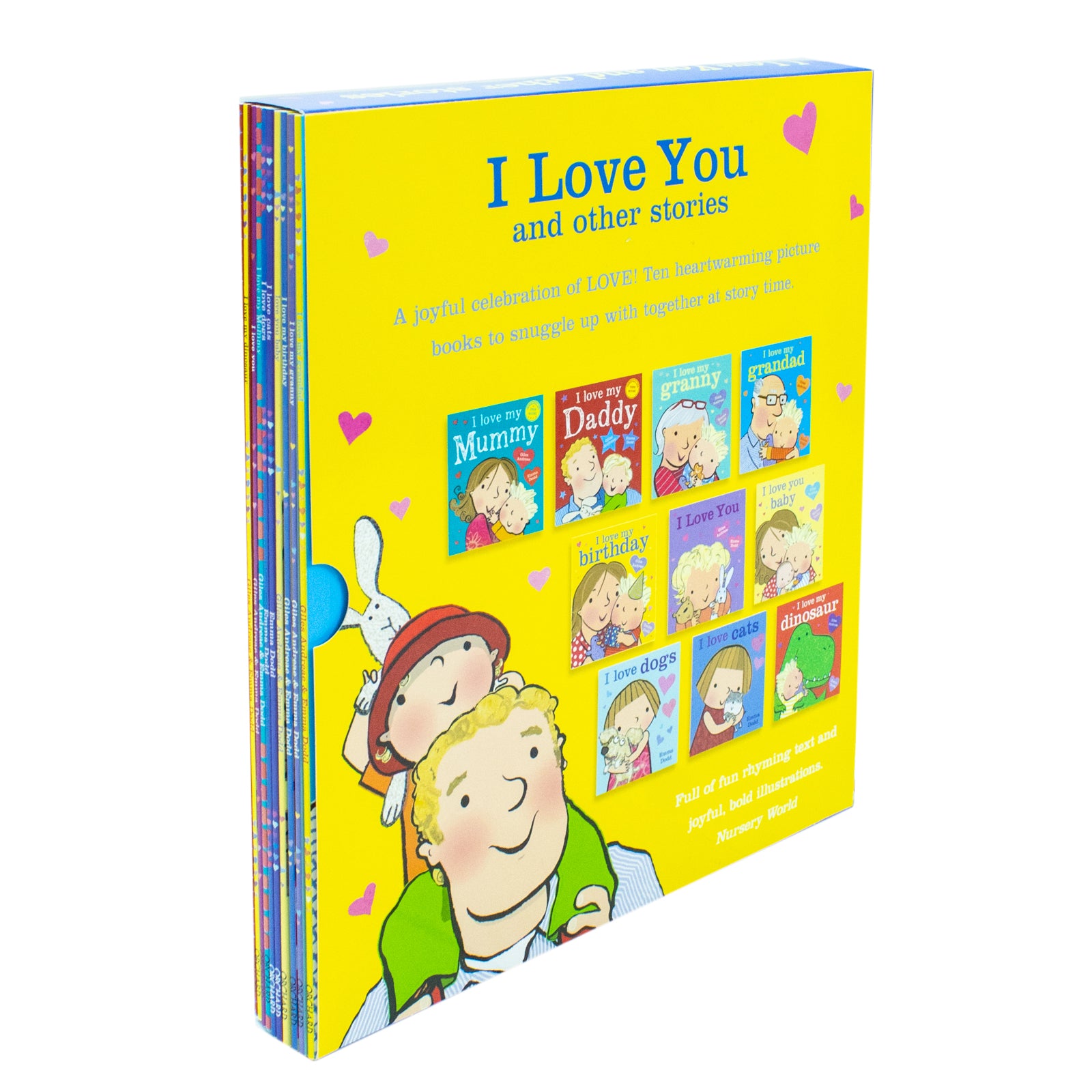 I Love You And Other Stories 10 Books Collection Set by Giles Andreae & Emma Dodd - Paperback picture book box set for ages 2-6, image 02