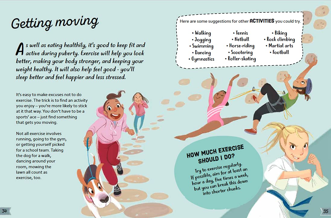 A Girl's Guide to Growing Up (My Body's Changing) by Anita Ganeri - full paperback book, ages 7+