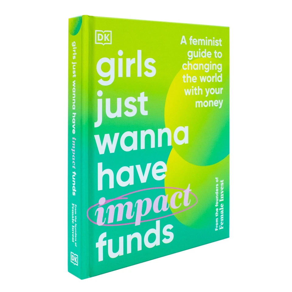 Girls Just Wanna Have Impact Funds by Camilla Falkenberg hardback detail view