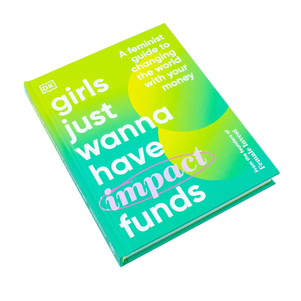 Girls Just Wanna Have Impact Funds hardback book pages