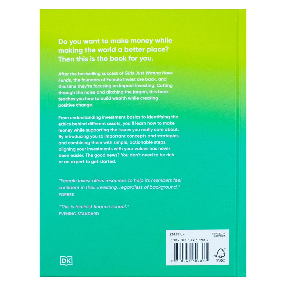 Girls Just Wanna Have Impact Funds hardback feminist investing guide book