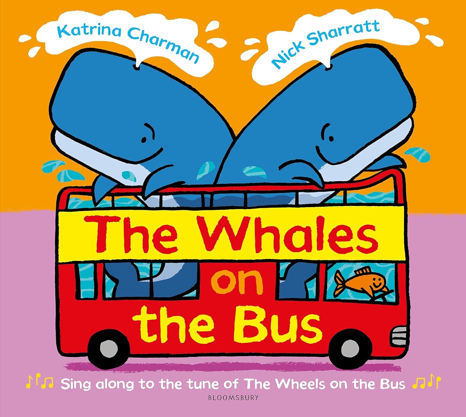 Go, Go, Pirate Boat by Katrina Charman - sing-along paperback picture book cover, part of New Nursery Rhymes collection