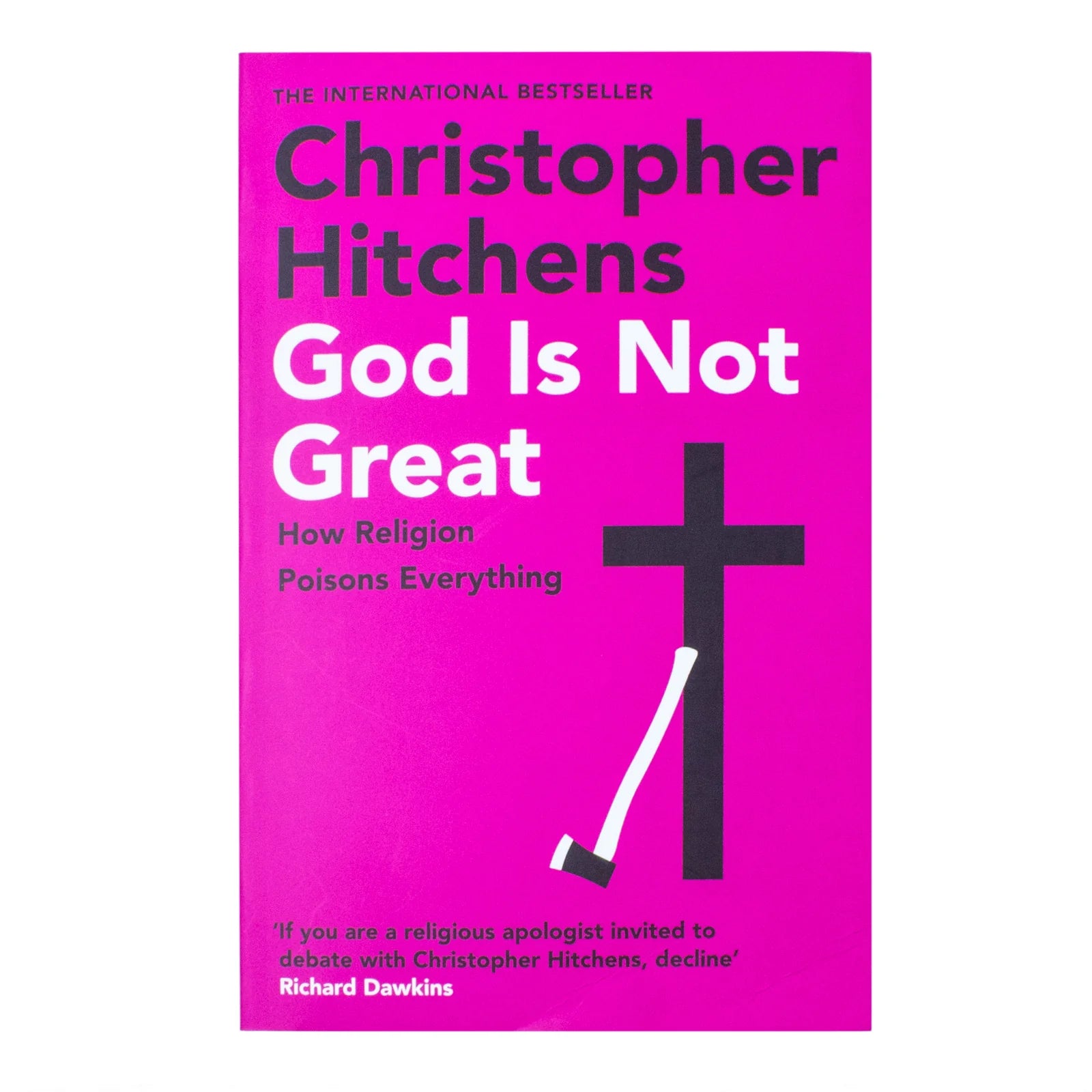 God Is Not Great by Christopher Hitchens - paperback book back cover