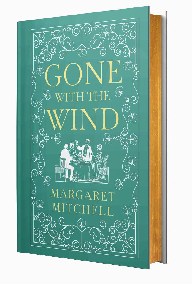Gone With The Wind by Margaret Mitchell - leather-bound classic historical fiction edition