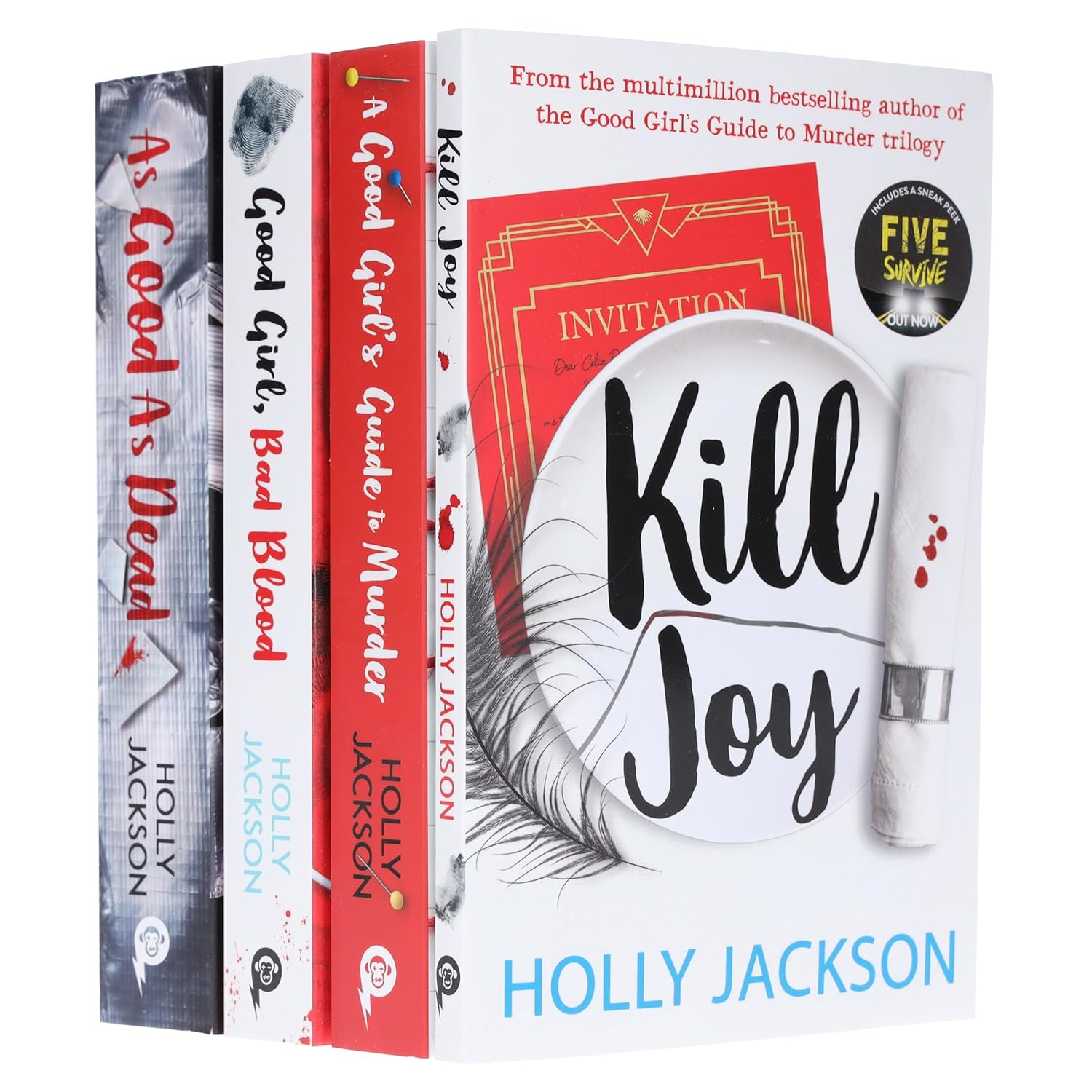 Holly Jackson A Good Girl's Guide to Murder 4 Books Collection Set - Young Adult Paperback