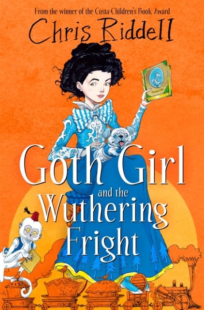 Chris Riddell Goth Girl paperback book set - back cover detail, ages 9-12 gothic comedy