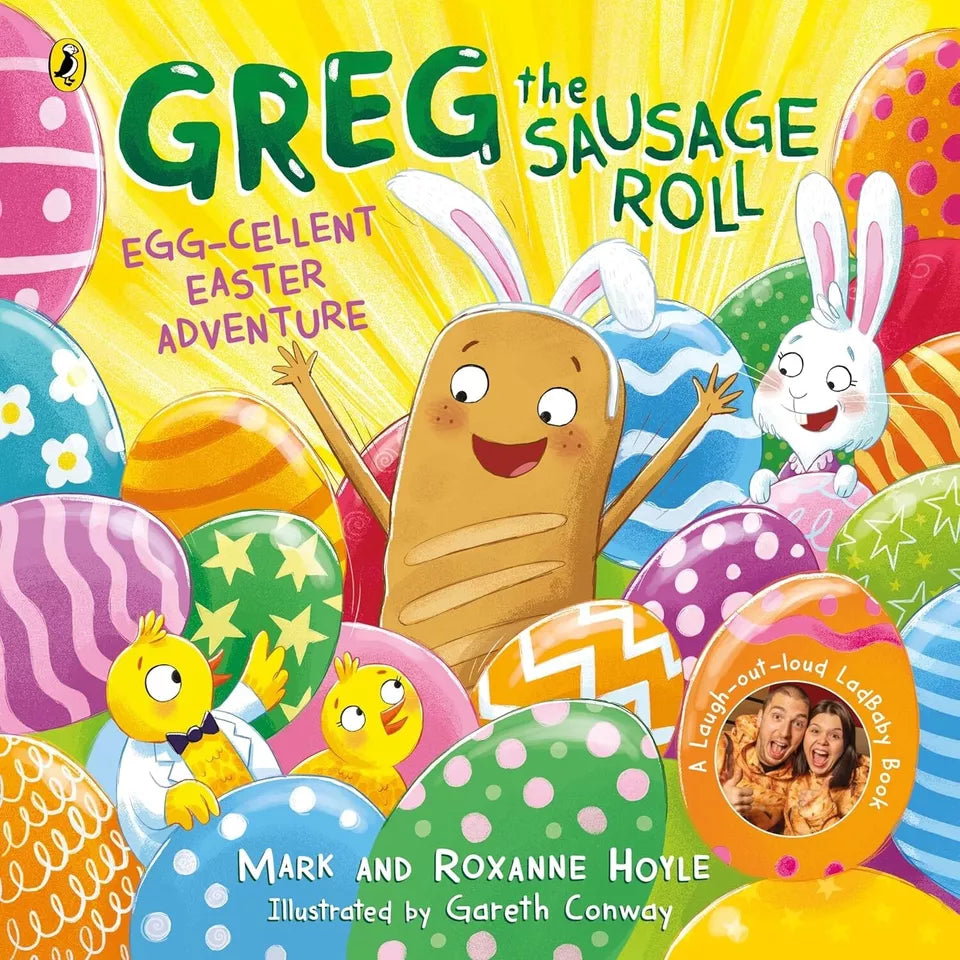 Greg the Sausage Roll 5 Book Collection Set - stacked paperback books by Mark Hoyle and Roxanne Hoyle